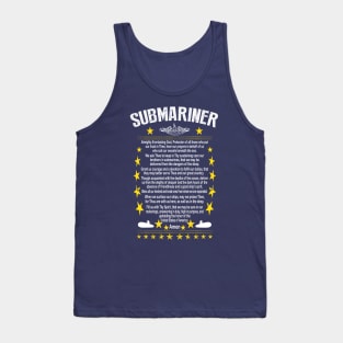 Submariner Prayer Tank Top